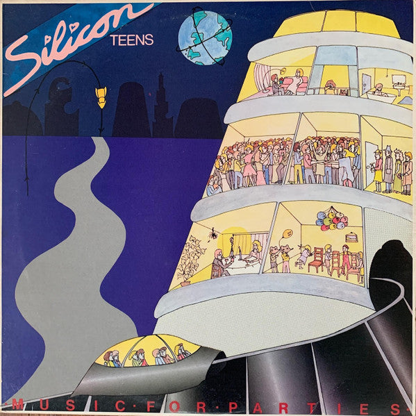 Silicon Teens : Music For Parties (LP, Album, Los)