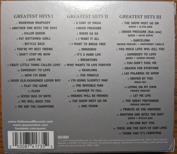 Queen : Greatest Hits I II & III (The Platinum Collection) (3xCD, Comp, RE, RM)