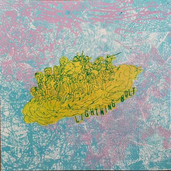 Lightning Bolt : Ride The Skies (LP, Album, Ltd, RE, Bab)