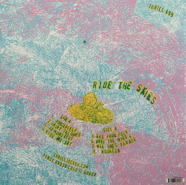 Lightning Bolt : Ride The Skies (LP, Album, Ltd, RE, Bab)