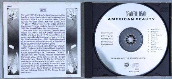 The Grateful Dead : American Beauty (CD, Album, RE)