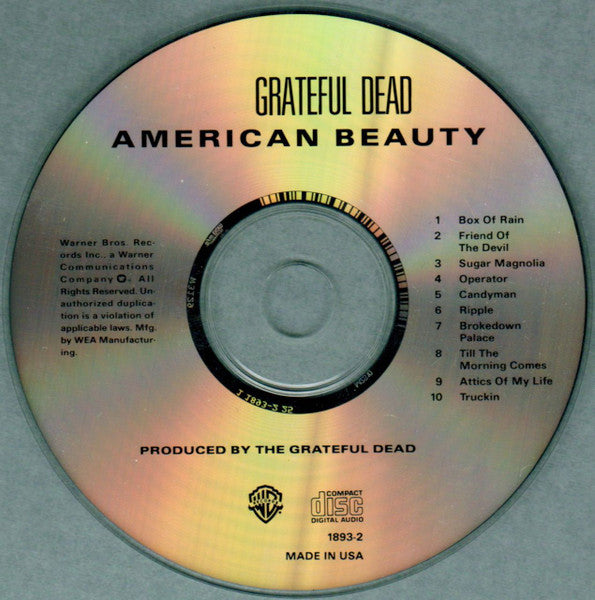 The Grateful Dead : American Beauty (CD, Album, RE)