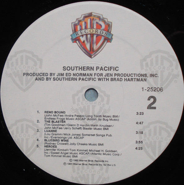 Southern Pacific : Southern Pacific (LP, Album, Spe)