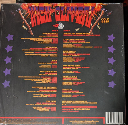 Nick Oliveri : N.O. Hits At All Vol.666 (LP, Comp, Ltd, Tra)