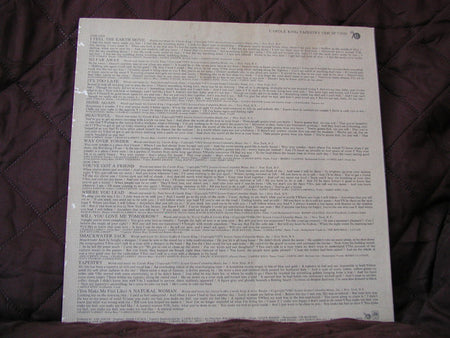Carole King : Tapestry (LP, Album, Ter)