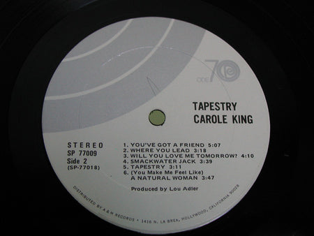 Carole King : Tapestry (LP, Album, Ter)