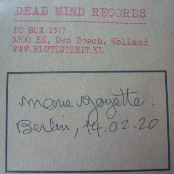 Marie Goyette : Stone Memorial (Cass, Album)