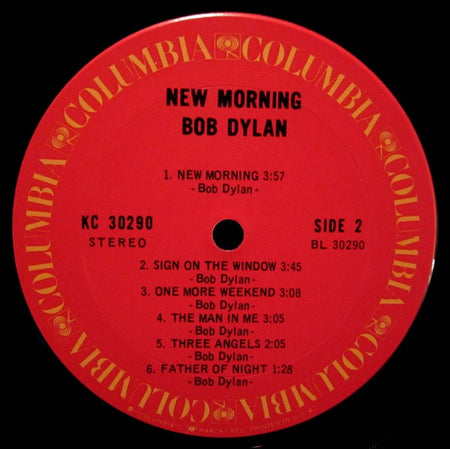 Bob Dylan : New Morning (LP, Album, Ter)
