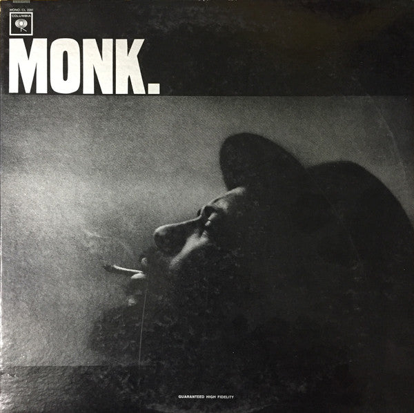 Thelonious Monk : Monk. (LP, Album, Mono)
