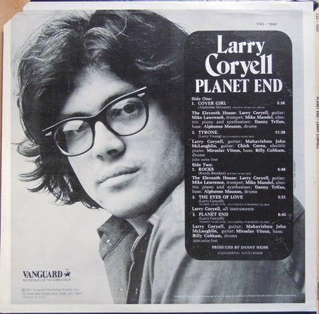 Larry Coryell : Planet End (LP, Album)