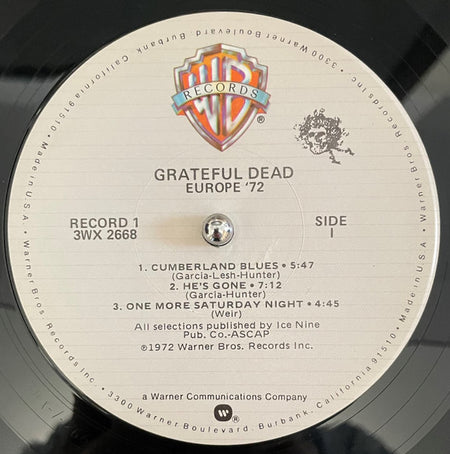The Grateful Dead : Europe '72 (3xLP, Tri)