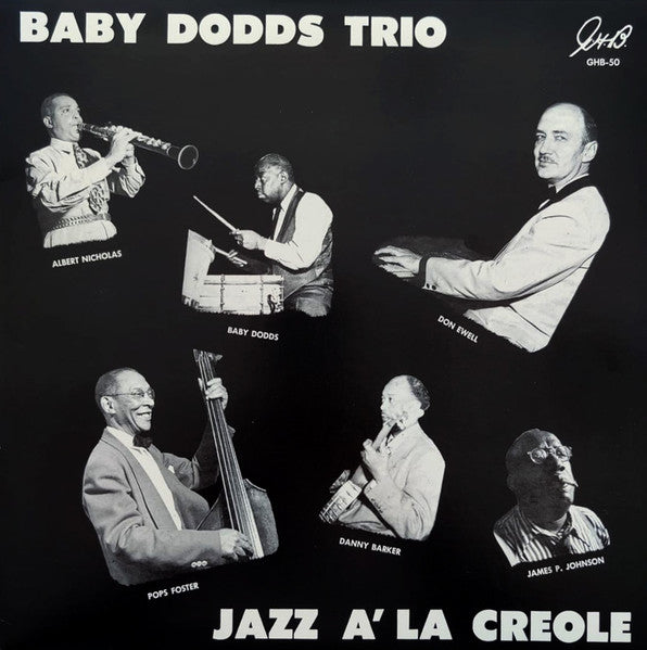 Baby Dodds Trio : Jazz À La Creole (LP, RE)
