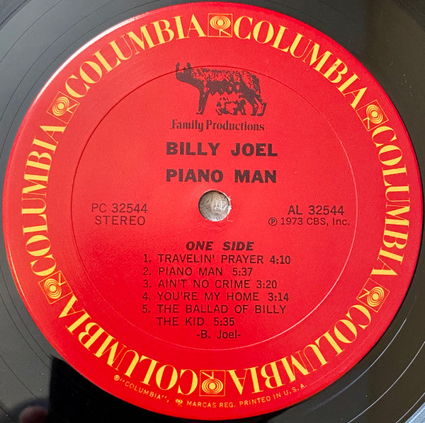 Billy Joel : Piano Man (LP, Album, San)