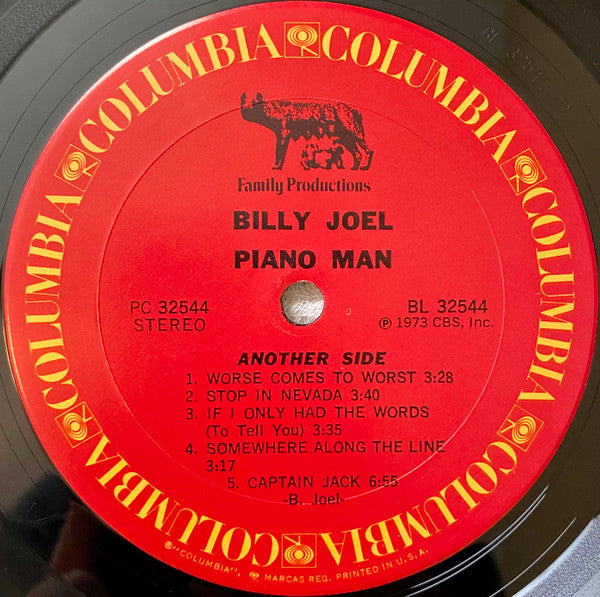 Billy Joel : Piano Man (LP, Album, San)