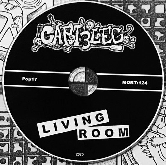 Captain 3 Leg, Living Room (12) : Split (CDr, Album)