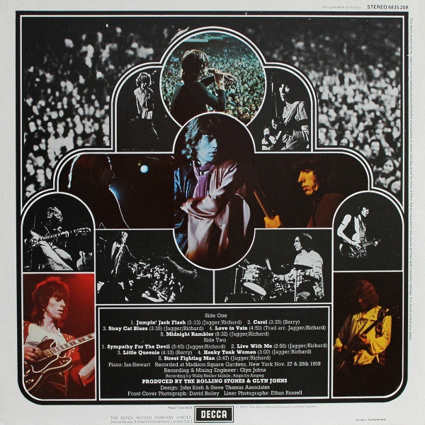 The Rolling Stones : Get Yer Ya-Ya's Out (LP, Album, RE, Blu)