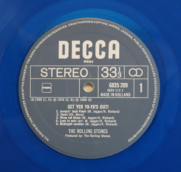 The Rolling Stones : Get Yer Ya-Ya's Out (LP, Album, RE, Blu)