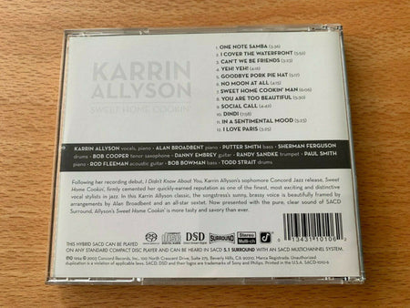 Karrin Allyson : Sweet Home Cookin' (SACD, Hybrid, Multichannel, Album)