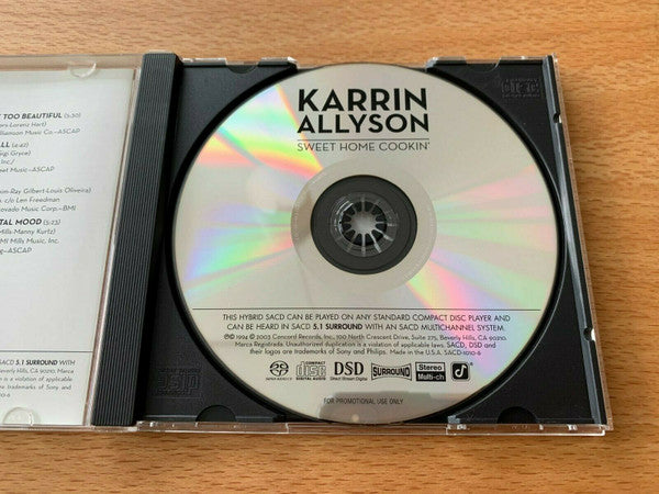 Karrin Allyson : Sweet Home Cookin' (SACD, Hybrid, Multichannel, Album)
