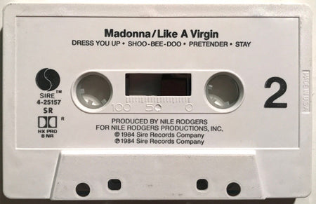 Madonna : Like A Virgin (Cass, Album, SR,)