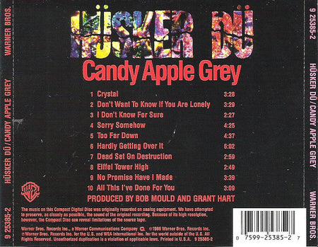 Hüsker Dü : Candy Apple Grey (CD, Album, RE)