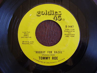 Tommy Roe : Dizzy / Hooray For Hazel (7")