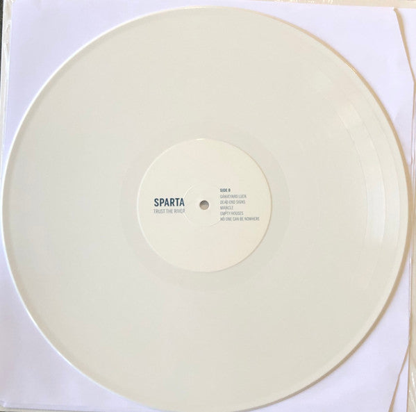 Sparta : Trust The River (LP, Album, Whi)