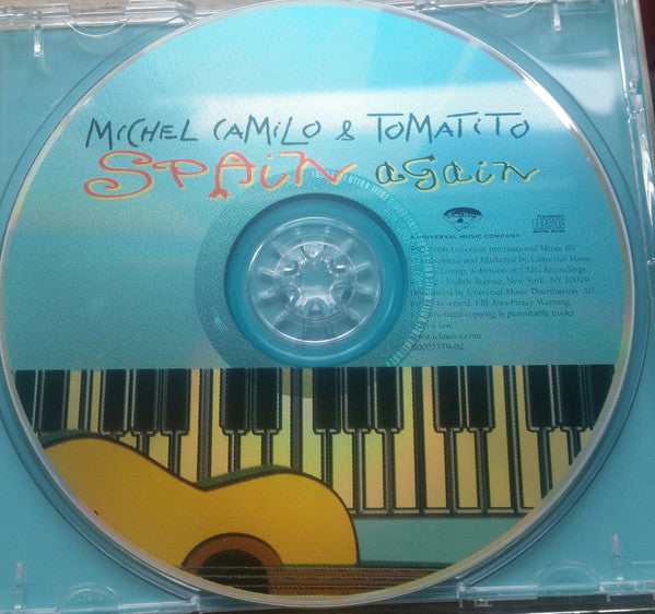 Michel Camilo, Tomatito : Spain Again (CD, Album)