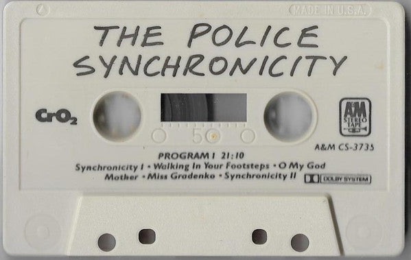 The Police : Synchronicity (Cass, Album, CrO)