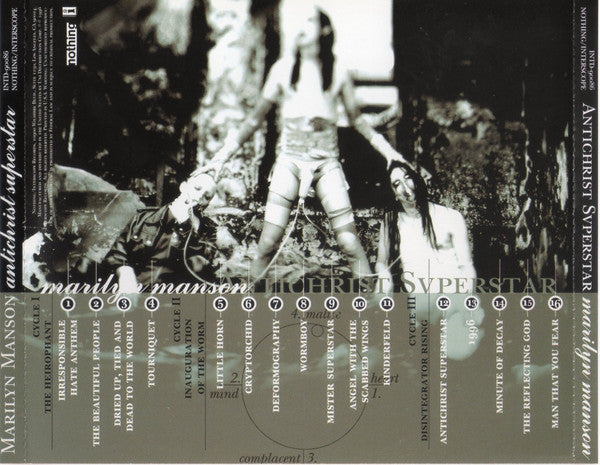 Marilyn Manson : Antichrist Superstar (CD, Album, RE)