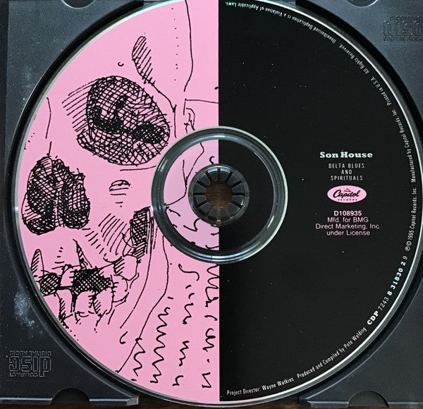 Son House : Delta Blues And Spirituals (CD, Album, Club)