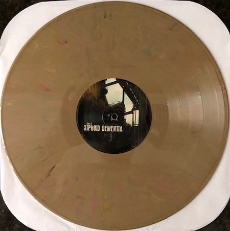 Bastard Noise / Xiphoid Dementia : Human Extinction Engine (LP, Album, Gol)