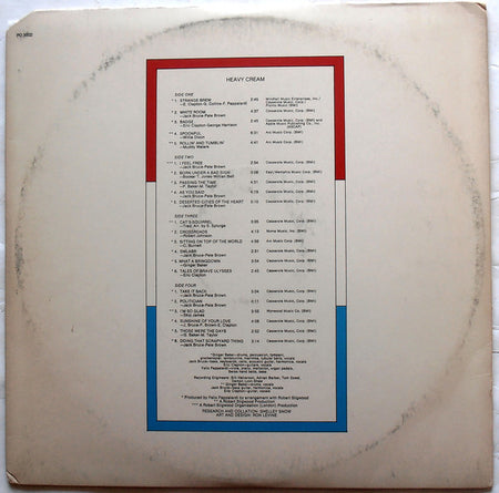 Cream (2) : Heavy Cream (2xLP, Comp, RE)