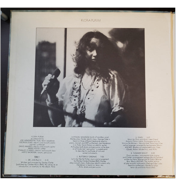Flora Purim : Butterfly Dreams (LP, Album, Gat)