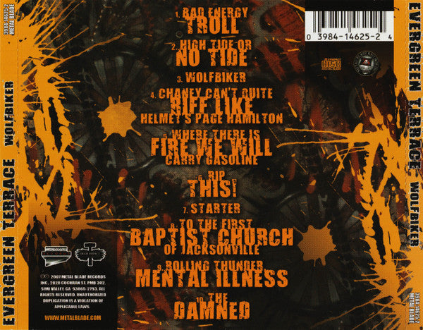 Evergreen Terrace (2) : Wolfbiker (CD, Album)