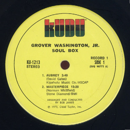 Grover Washington, Jr. : Soul Box (2xLP, Album, SQ  + Box)