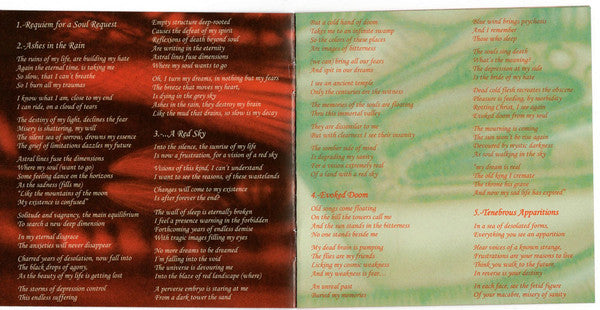 Cenotaph : The Gloomy Reflection Of Our Hidden Sorrows (CD, Album, RE, RM)