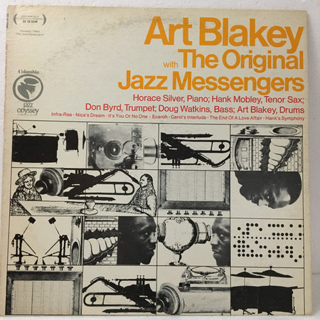Art Blakey & The Jazz Messengers : Art Blakey With The Original Jazz Messengers (LP, Album, RE, Pit)