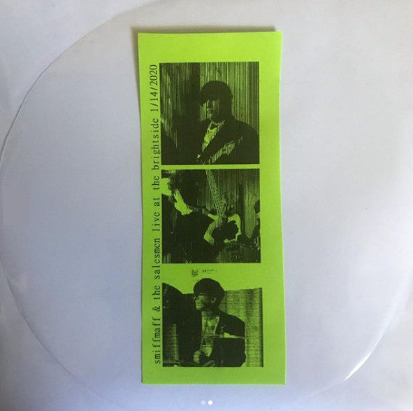 Smiffmaff : Smiffmaff & The Salesmen Live At The Brightside (Lathe, 7", EP, Ltd, P/Mixed)
