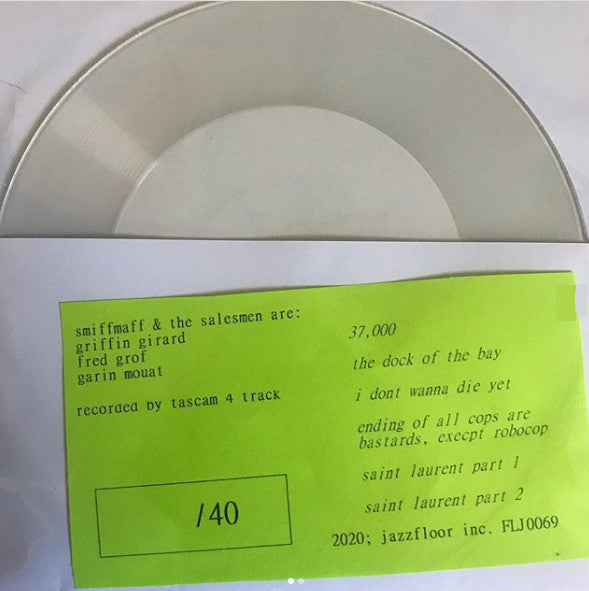 Smiffmaff : Smiffmaff & The Salesmen Live At The Brightside (Lathe, 7", EP, Ltd, P/Mixed)