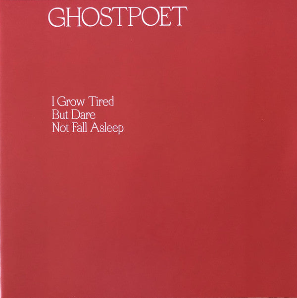 Ghostpoet : I Grow Tired But Dare Not Fall Asleep (LP, Album)