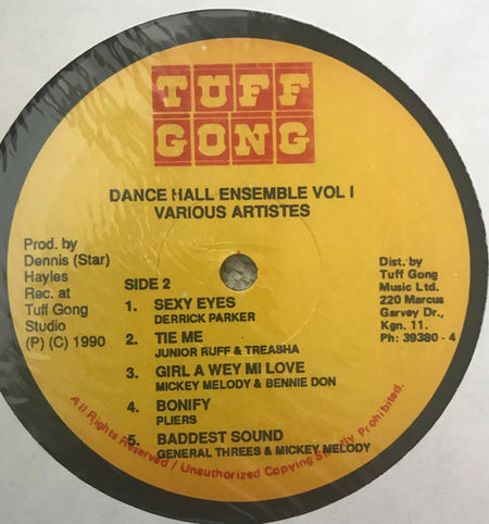 Various : Dance Hall Ensemble Vol. 1 (LP, Comp)