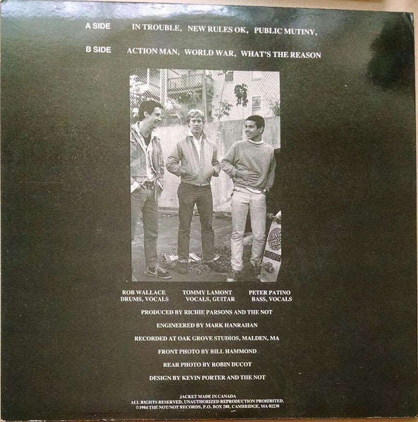 The Not : What's The Reason (12")