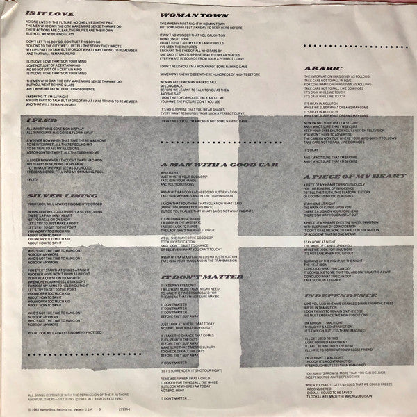 Gang Of Four : Hard (LP, Album, Club)