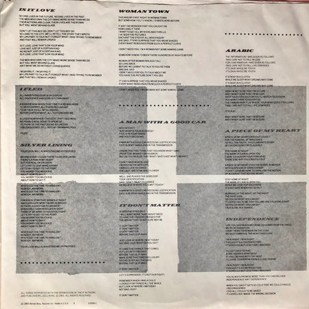 Gang Of Four : Hard (LP, Album, Club)