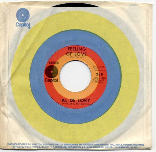 Al De Lory : Song From M*A*S*H (7", Scr)