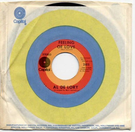 Al De Lory : Song From M*A*S*H (7", Scr)