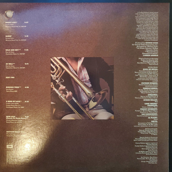 Raul De Souza : Sweet Lucy (LP, Album, Win)