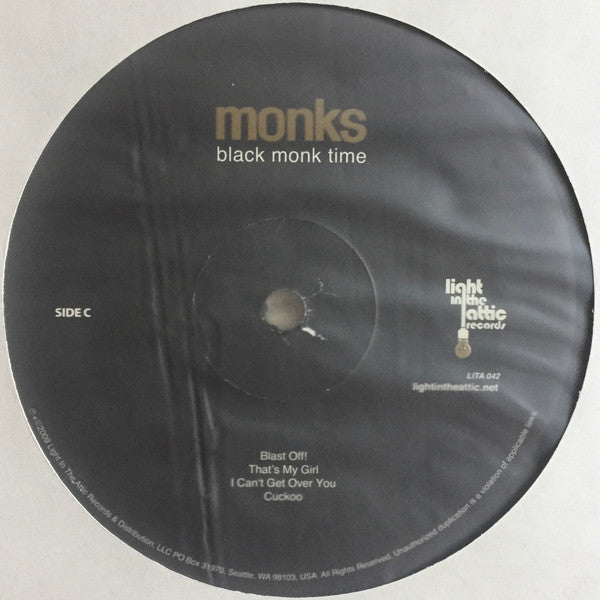 The Monks : Black Monk Time (2xLP, Album, RE, RM)