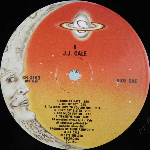 J.J. Cale : 5 (LP, Album, Glo)